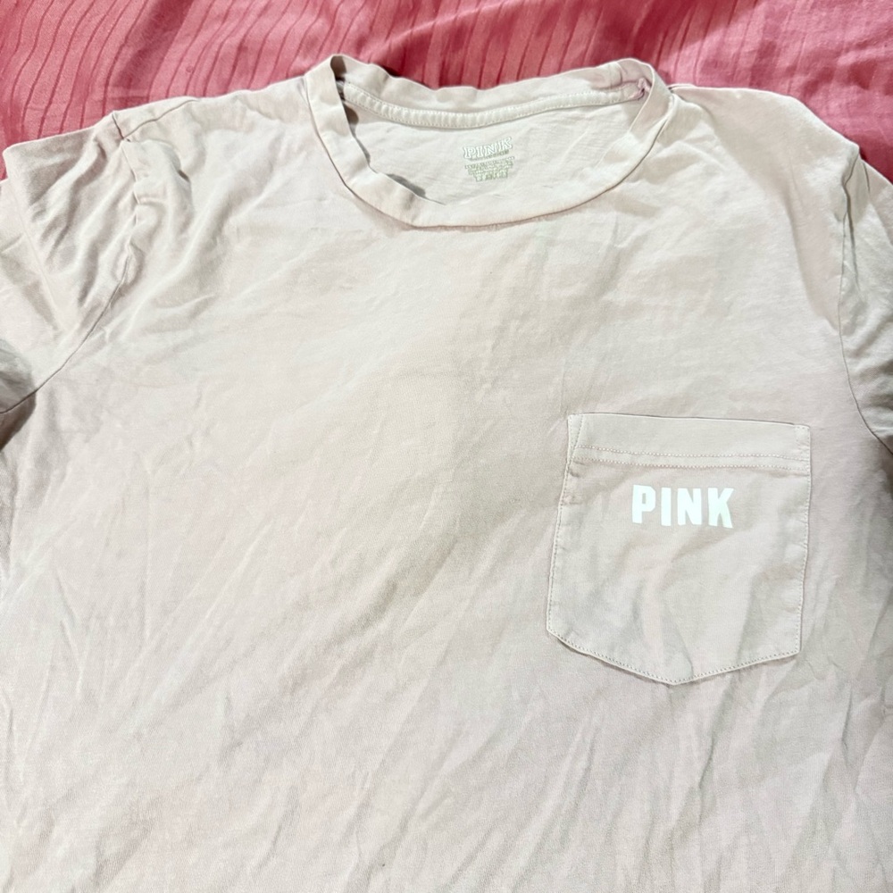 PINK Victoria's Secret Blush Short Sleeve Tee